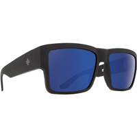 673180973821 Spy Optic Inc Cyrus Sunglasses, Soft Matte Black Frame