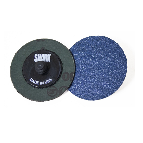 13245 Shark Industries 2" 80 Grit Zirconia Mini Grinding Discs. 25 Pk.