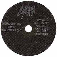 24-10 Shark Industries Cut-Off Wheels,3X1/16X3/8,10Pk