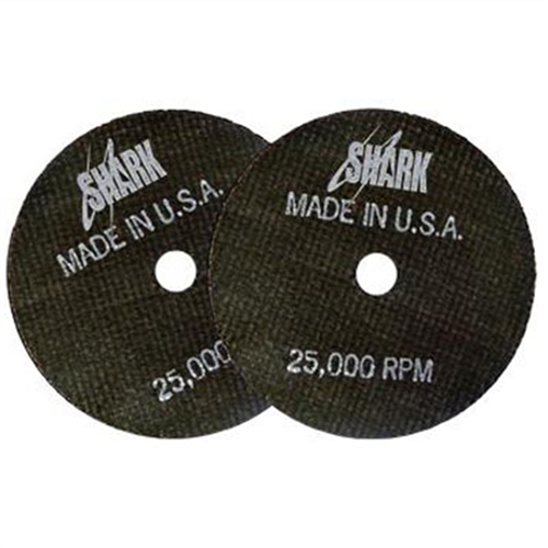 27-100 Shark Industries 100Pk Cut-Off Wheels, 3X1/16X1/4, 100Pk