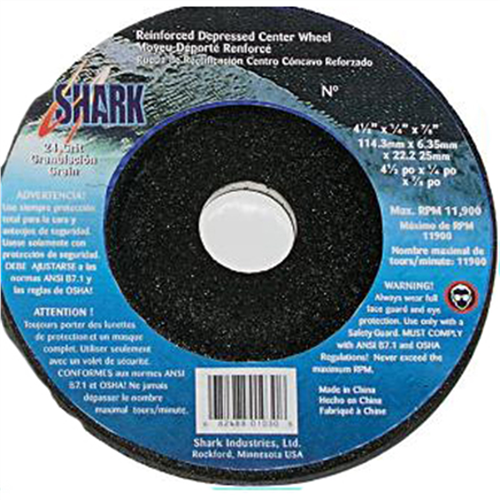 SDP260 Shark Industries 5Pk 2"Mini Grind.Wheel 60 Grit