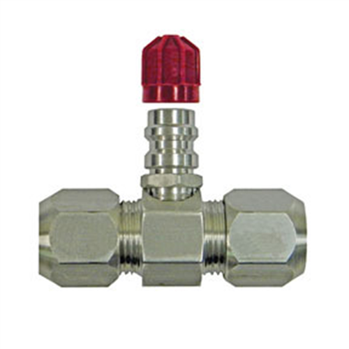 AC412H S.U.R. And R Auto Parts 1/2" Service Port Valve - Hs 1