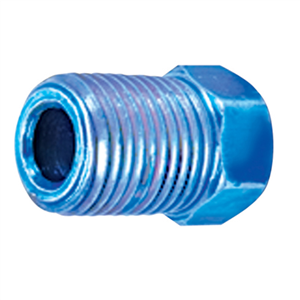 BR210 S.U.R. And R Auto Parts M10 X 1.0 Blue Inverted Flare Nut (4)
