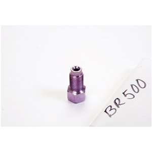 BR500 S.U.R. And R Auto Parts M10 X 1.0 Inverted Flare Adapter (4)