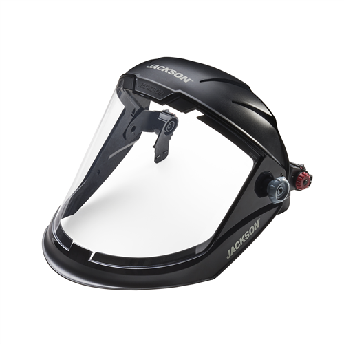 14203 Jackson Safety Jackson Safety - Face Shield - Maxview Premium Series - 9.06" X 13.38' X 0.04" Window - Clear Af - Hard Hat Interchange System (Hhis) For Mounting To Slotted Hard Hats