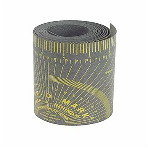 14764 Curvo-O-Mark By Jackson Safety Curv-O-Mark By Jackson Safety - Large Wrap-A-Round Pipe Ruler - Gray