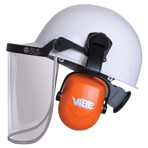 25973 Jackson Safety Jackson Safety - Safe 2 Protection System For Hard Hat - Replacement Face Shield Windows - Clear Polycarbonate - (25 Qty Pack)