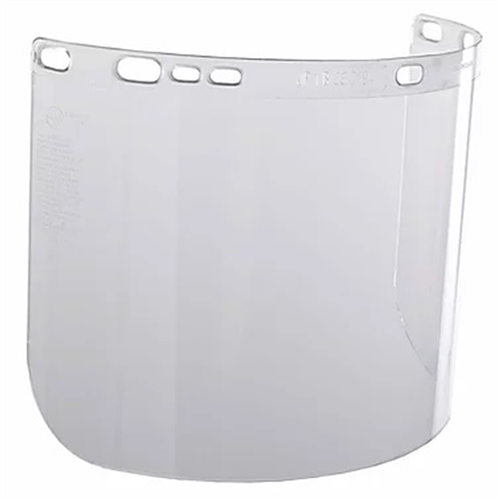 29099 Jackson Safety Jackson Safety - Replacement Windows For F20 Polycarbonate Face Shields - Clear - 8" X 15.5" X.040" - F Shaped - Unbound - (36 Qty Pack)