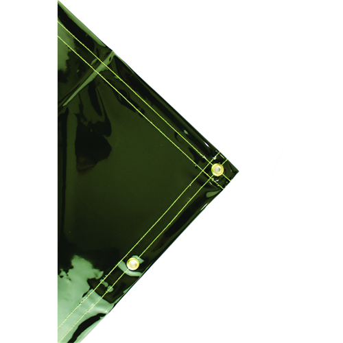 36315 Wilson By Jackson Safety Wilson By Jackson Safety - Transparent Welding Curtain - 6' X 8' - Weight (Per Sq. Yd.) 13 Oz - Thickness 0.014" - Green - Amp Usage Medium/High