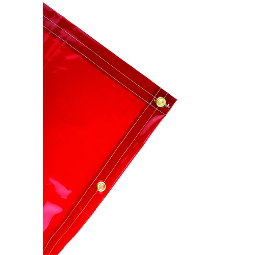 37606 Wilson By Jackson Safety Wilson By Jackson Safety - Transparent Welding Curtain - 6' X 4' - Weight (Per Sq. Yd.) 13 Oz - Thickness 0.014" - Orange - Amp Usage Medium/High
