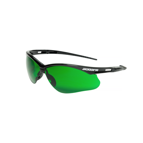 50008 Jackson Safety Jackson Safety - Safety Glasses - Sg Series - I.R 3.0 - Black Frame - Hardcoat Anti-Scratch - Light Cutting & Brazing