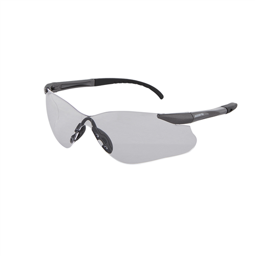 50025 Jackson Safety Jackson Safety - Safety Glasses - Sgf Series - Clear Lens - Gunmetal Frame - Hardcoat Anti-Scratch - Indoor