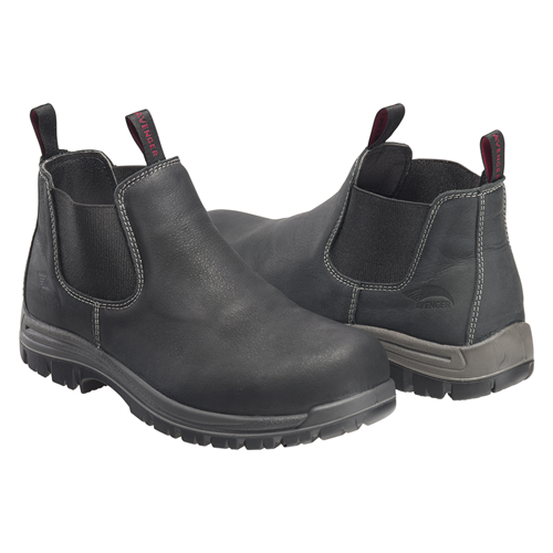 A7111-7M Surewerx Usa Men'S Foreman Romeo Style, Pr, Eh, Composite Toe, Black Work Boot, Size: 7M