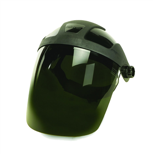S32052 Sellstrom Sellstrom - Face Shield - Dp4 Series - 9" X 12.125" X 0.060" Window - Shade 5 Ir - Universal Hard Hat Slot Adaptor Headgear