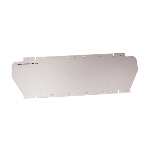 S36000 Sellstrom Sellstrom- Replacement Windows For 380 Series Face Shields - Clear - 6.5 X 19.5 X 0.040" - Uncoated