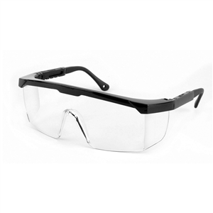 S73801 Sellstrom Sellstrom - Safety Glasses - Sebring- Safety Glasses - Black - Clear Lens - Hard Coated