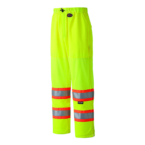 V1070360U-S Pioneer Pioneer - Hi-Viz Traffic Safety Pant - Hi-Viz Yellow/Green - Size Small