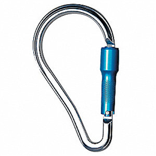 V860135 Peakworks Peakworks - Carabiner, Aluminium, 2" Gate Opening, 9-21/64" Length, Double Action Twist-Lock