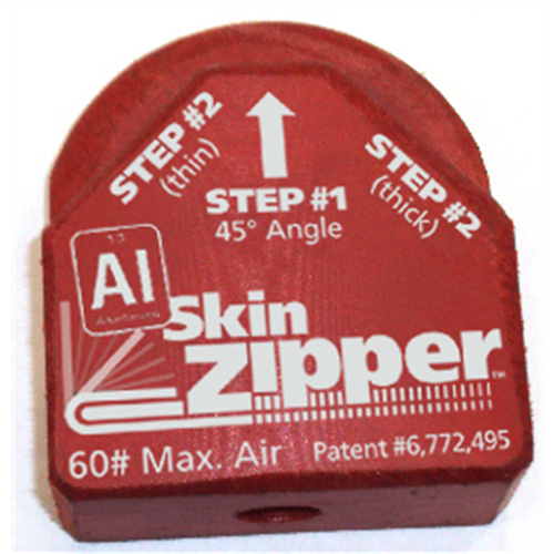 21892 Steck Manufacturing Al Skin Zipper
