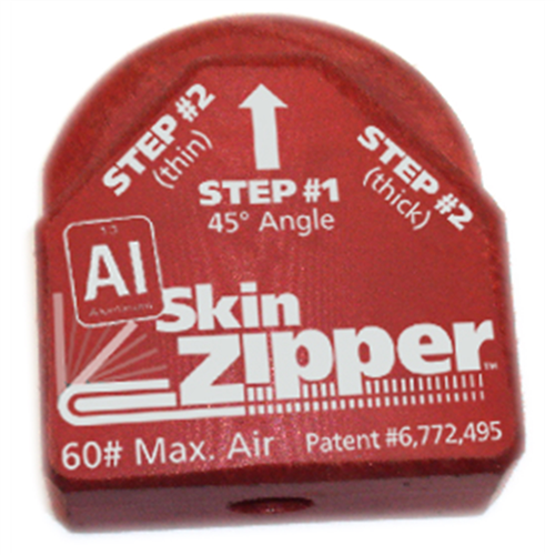 21893 Steck Manufacturing Al Skin Zipper Replacement Head