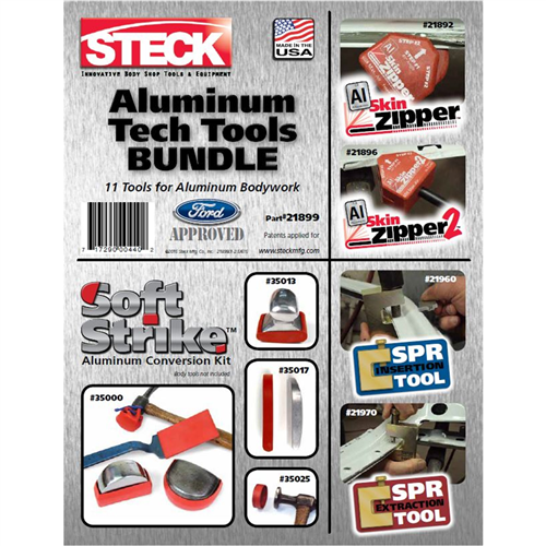 21899 Steck Manufacturing Al Door Skin And Self Piercing Rivets Bundle Pack