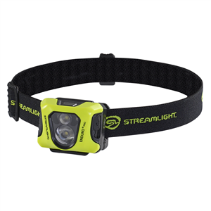 61436 Streamlight Enduro Pro Usb - Usb Cord, Elastic Head Strap, Rubber Hard Hat Strap, 3M Dual Lock - Box - Yellow