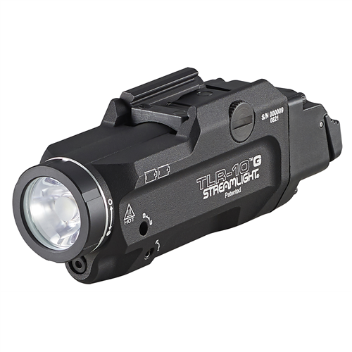 TLR-10 G FLEX &hyphen; Includes High Switch mounted on light plus Low Switch in package CR123A lithium batteries and key kit &hyphen; Black &hyphen; Box