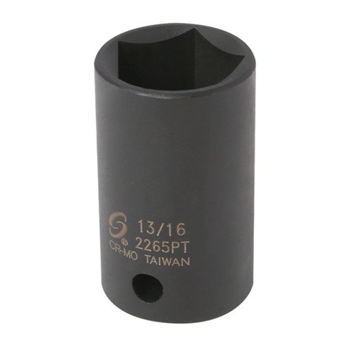 2265PT Sunex Soc 13/16 1/2D Imp Blk