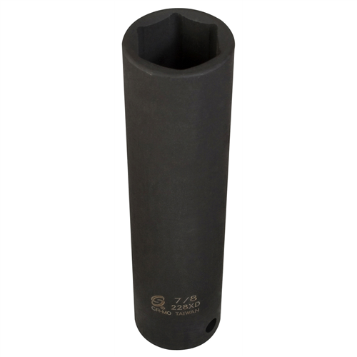 228XD Sunex Soc 7/8 1/2D Imp 6Pt Xdp Blk