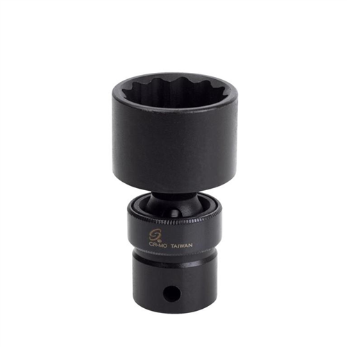 236UZ Sunex Soc 1-1/8 1/2D Imp Univ 12Pt Blk