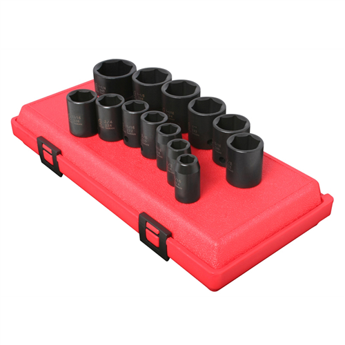 2650 Sunex Socket Set Impact 1/2In. Drive 13 Pc Std Sae 6 Pt