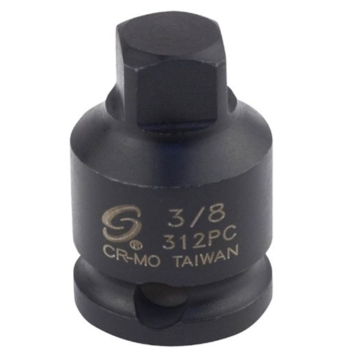 312PC Sunex 3/8" Dr. 3/8" Male Pipe Plug Socket