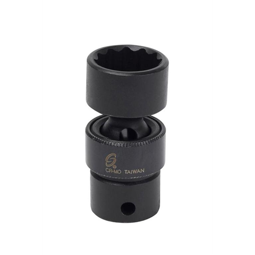 320UZ Sunex Soc 5/8 3/8D Imp Univ 12Pt Blk