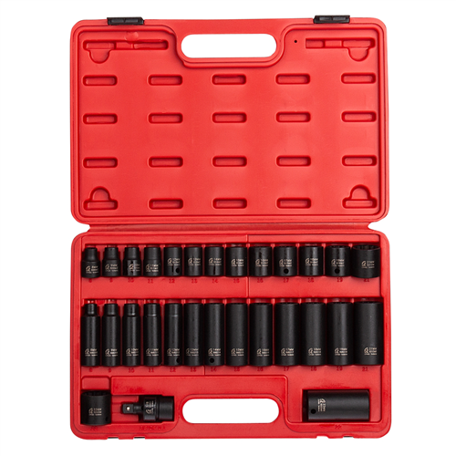 3330 Sunex 29-Piece 3/8 In. Drive 12-Point Maste