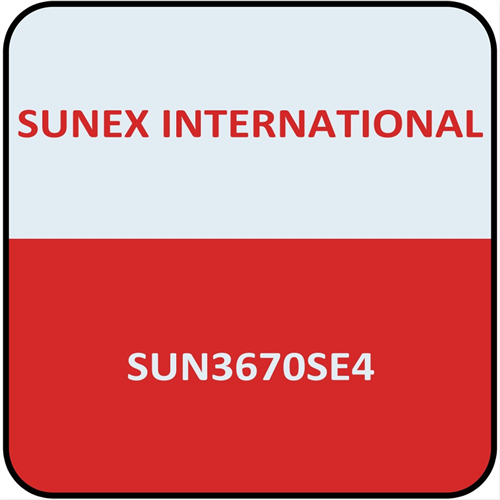 3670SE4 Sunex Soc E8 3/8D Imp Star Blk