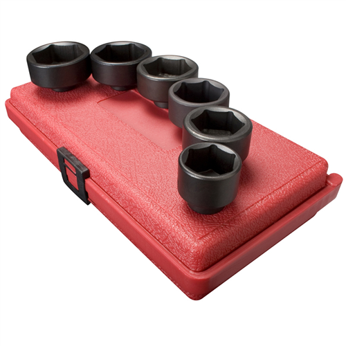 3671 Sunex 3/8" Dr 6 Pc Oil Filter Socket Set