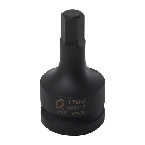 560717 Sunex 1 In. Drive 17 Mm Hex Drive Impact So