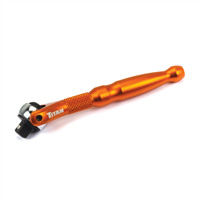 11322 Titan 1/4 In. Drive Aluminum Swivel Head Micro Ratchet