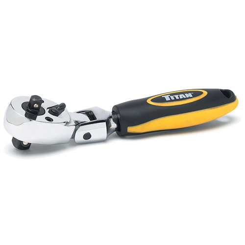 11350 Titan Flex Hd Ratchet Stubby 1/4 &3/8" Dr