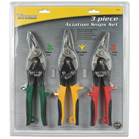 11463 Titan Aviation Snips 3-Pc Set (Left / Righ