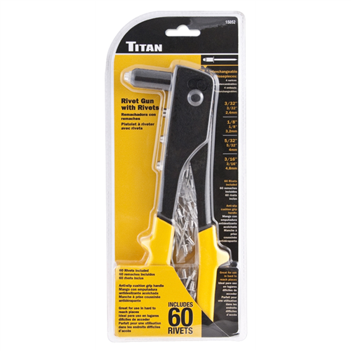 15052 Titan 10" Rivet Gun With Rivets