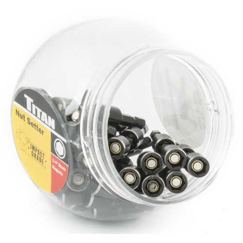 16185-50 Titan 50-Pc 5/16" Magnetic Nut Setter
