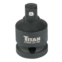 42355 Titan 1/2" X 3/8" Dr Reducing Adapte