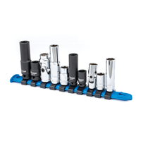 68660 Titan 10 Pc. 1/4 In. And 3/8 In. Dr. 10 Mm Socket Set