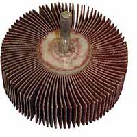 I518 The Main Resource Flap Wheel 3" X 1" X 1/4" - 80 Grit