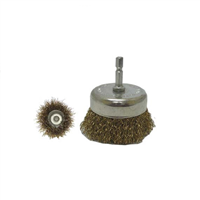 14033R Tire Mechanic'S Resource Wire Cup Brush 3", 1/4 In. Shaft, 10,000 Rpm