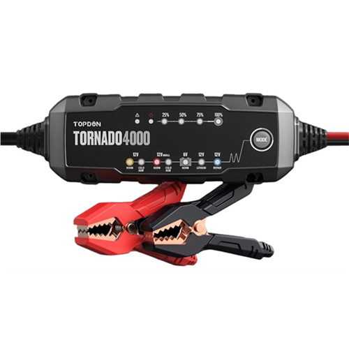 TD52130020 Topdon Tornado4000 - 4A Smart Battery Charger