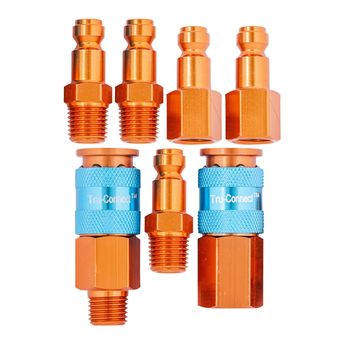 13-109B Plews Edelmann 1/4" Orange Coupler Kit