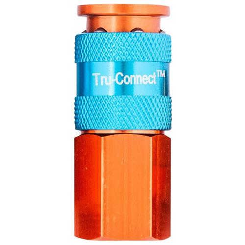 13-134B Plews Edelmann 1/4" Orange Coupler