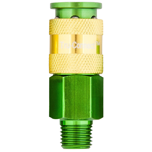 13-324G Plews Edelmann 1/4" Green Coupler